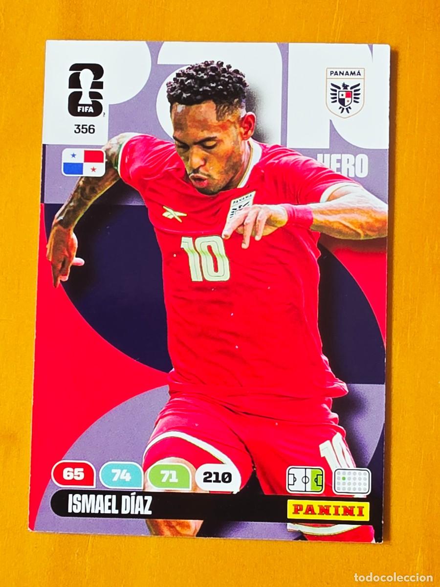 Cromos de f&uacute;tbol: 356 Ismael D&iacute;az, Hero, Panam&aacute;, Adrenalyn XL Fifa World Cup 2026 Mundial 26
