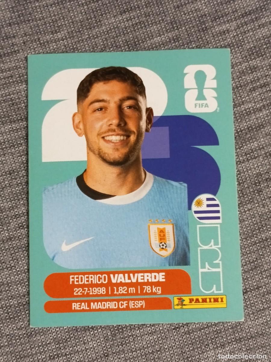 Cromos de f&uacute;tbol: FEDERICO VALVERDE URU 10 STICKER MUNDIAL 2026 PANINI FIFA WORLD CUP NUEVO