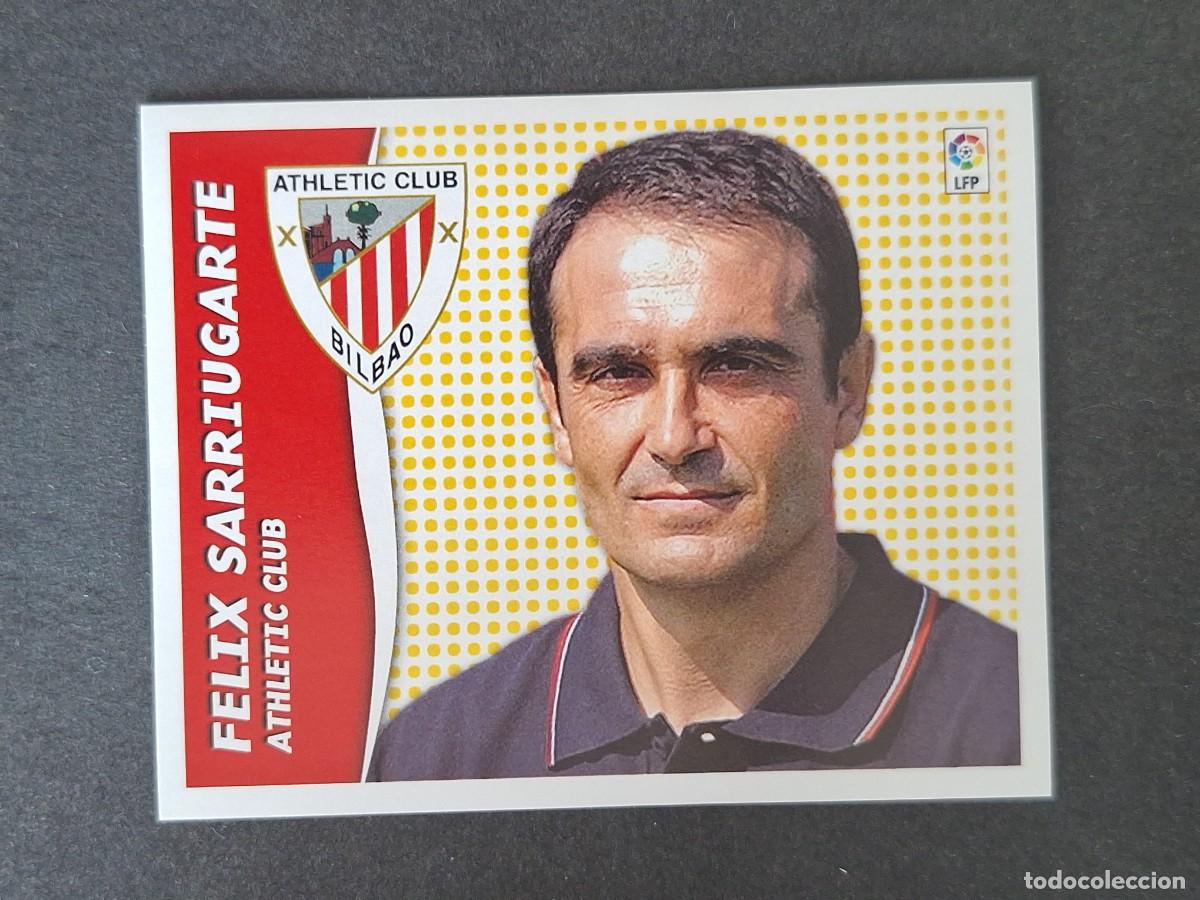 Cromos de f&uacute;tbol: L6 SARRIUGARTE ENTRENADOR ATHLETIC CLUB DE BILBAO LIGA ESTE 2006 2007 06 07 NUNCA PEGADO SIN PEGAR