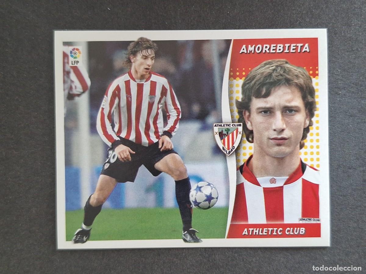 Cromos de f&uacute;tbol: L6 AMOREBIETA ATHLETIC CLUB DE BILBAO LIGA ESTE 2006 2007 06 07 NUNCA PEGADO SIN PEGAR