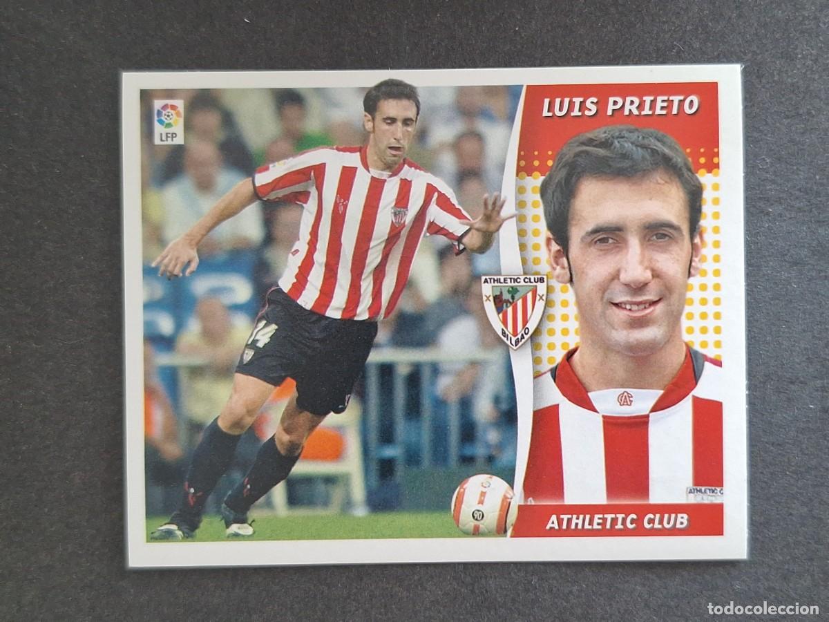 Cromos de f&uacute;tbol: L6 LUIS PRIETO ATHLETIC CLUB DE BILBAO LIGA ESTE 2006 2007 06 07 NUNCA PEGADO SIN PEGAR