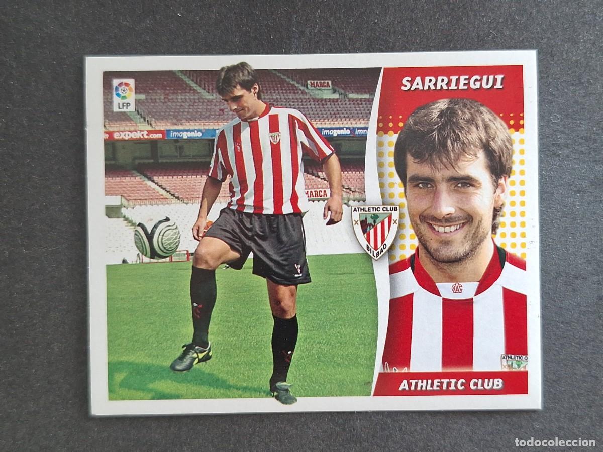 Cromos de f&uacute;tbol: L6 SARRIEGUI ATHLETIC CLUB DE BILBAO LIGA ESTE 2006 2007 06 07 NUNCA PEGADO SIN PEGAR