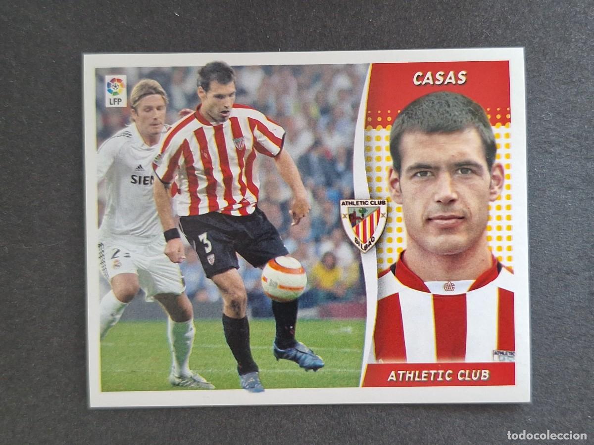 Cromos de f&uacute;tbol: L6 CASAS ATHLETIC CLUB DE BILBAO LIGA ESTE 2006 2007 06 07 NUNCA PEGADO SIN PEGAR