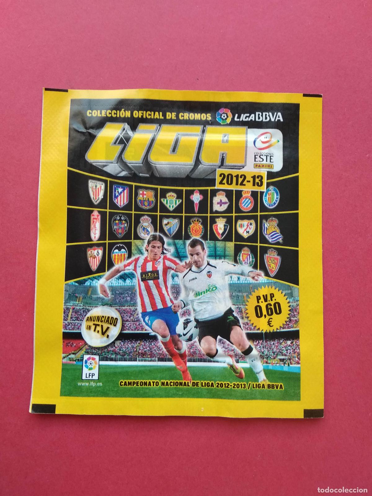 Cromos de f&uacute;tbol: EDICIONES ESTE LIGA 12 13 2012 2013 SOBRE SIN ABRIR