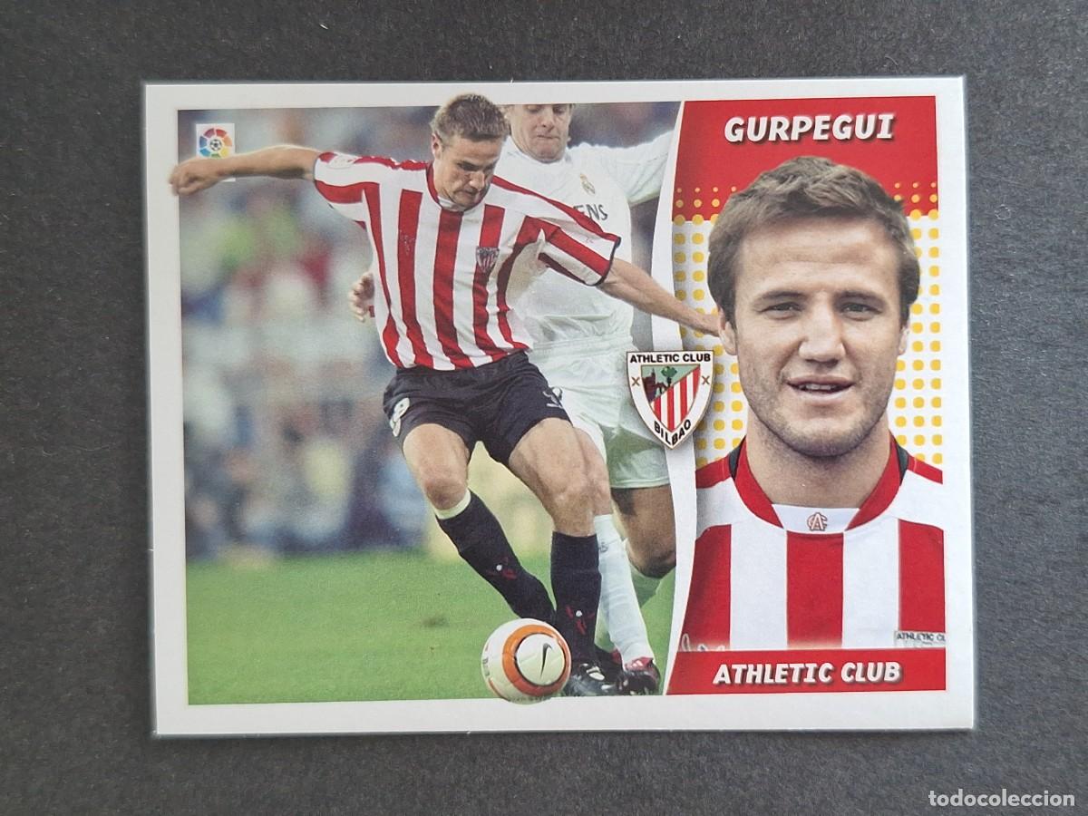 Cromos de f&uacute;tbol: L6 GURPEGUI ATHLETIC CLUB DE BILBAO LIGA ESTE 2006 2007 06 07 NUNCA PEGADO SIN PEGAR