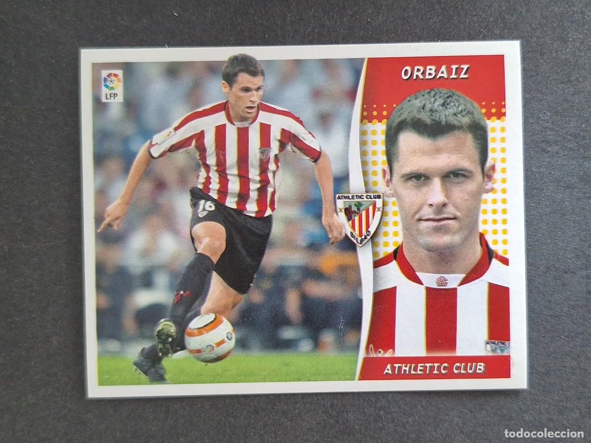 Cromos de f&uacute;tbol: L6 ORBAIZ ATHLETIC CLUB DE BILBAO LIGA ESTE 2006 2007 06 07 NUNCA PEGADO SIN PEGAR