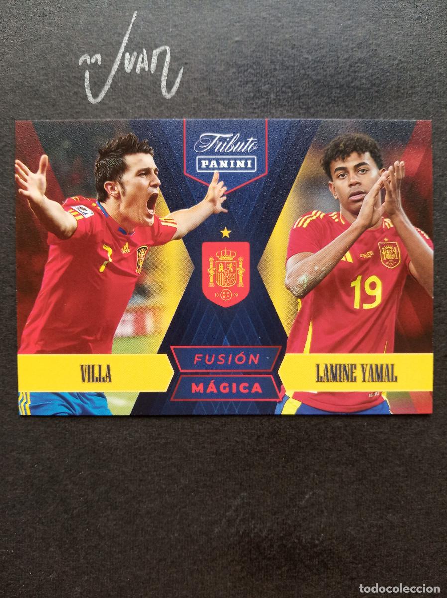 Cromos de f&uacute;tbol: 86 DAVID VILLA LAMINE YAMAL BARCELONA ESPA&Ntilde;A ⚽ PANINI &reg; TRIBUTO SELECCION ESPA&Ntilde;OLA 2026 MUNDIAL 2010