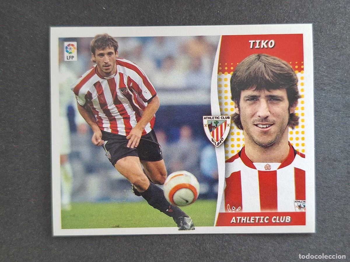 Cromos de f&uacute;tbol: L6 TIKO ATHLETIC CLUB DE BILBAO LIGA ESTE 2006 2007 06 07 NUNCA PEGADO SIN PEGAR