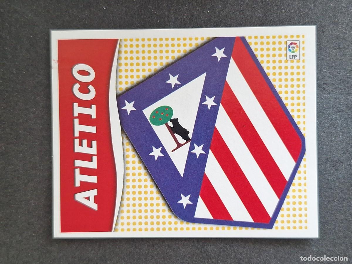 Cromos de f&uacute;tbol: L6 ESCUDO ATLETICO DE MADRID LIGA ESTE 2006 2007 06 07 NUNCA PEGADO SIN PEGAR