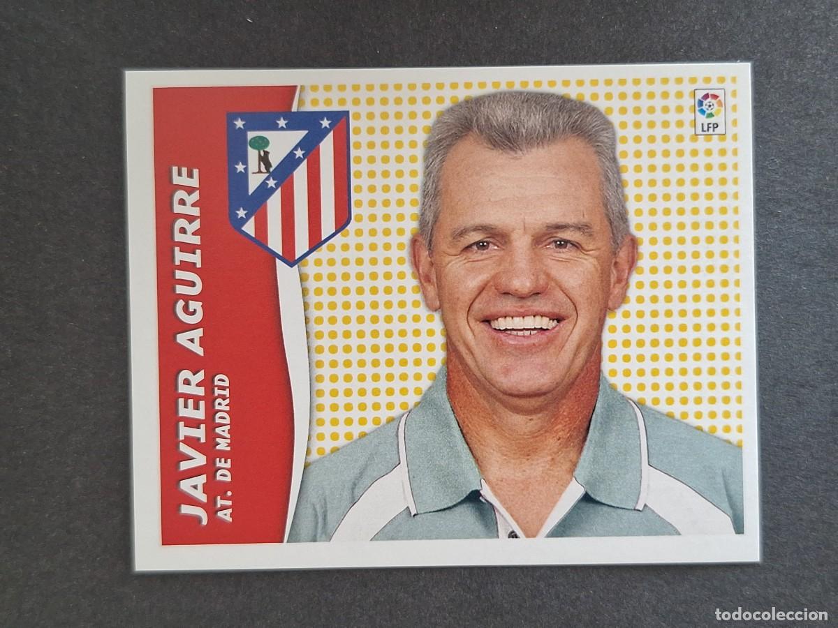Cromos de f&uacute;tbol: L6 JAVIER AGUIRRE ENTRENADOR ATLETICO DE MADRID LIGA ESTE 2006 2007 06 07 NUNCA PEGADO SIN PEGAR