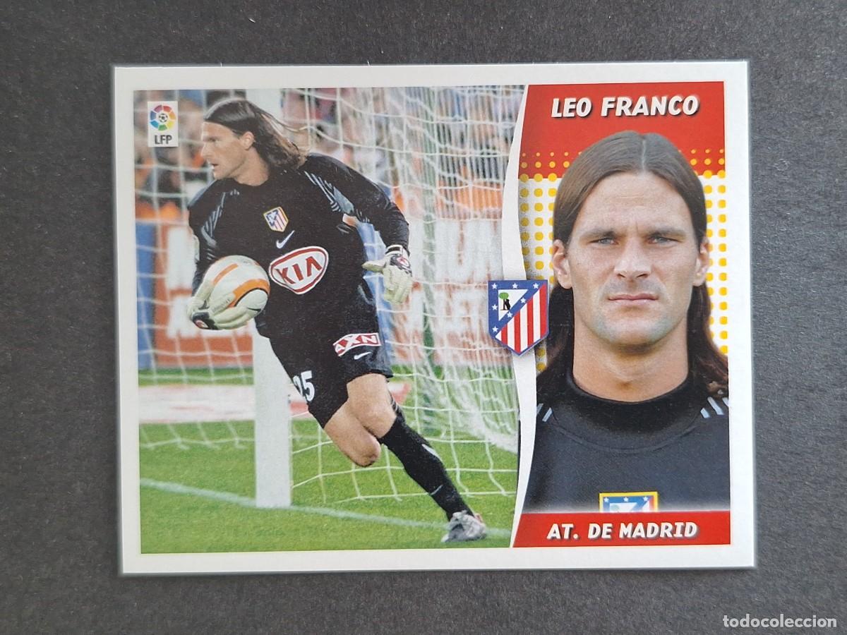 Cromos de f&uacute;tbol: L6 LEO FRANCO ATLETICO DE MADRID LIGA ESTE 2006 2007 06 07 NUNCA PEGADO SIN PEGAR