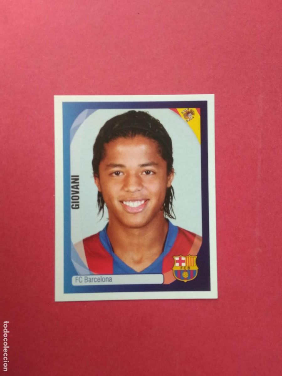 Cromos de f&uacute;tbol: CROMOS PANINI UEFA CHAMPIONS LEAGUE 07 08 2007 2008 CROMO N&ordm; 59 GIOVANI BARCELONA