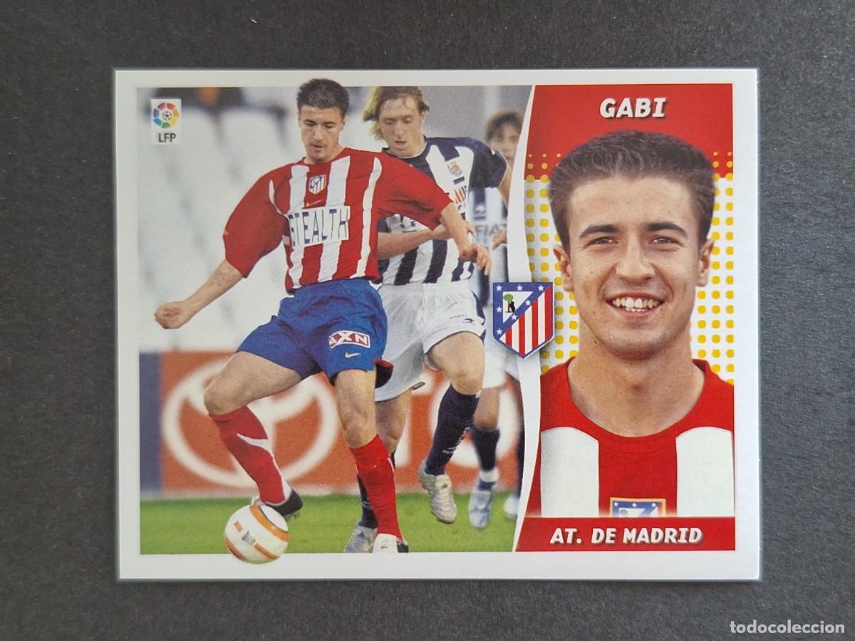 Cromos de f&uacute;tbol: L6 GABI ATLETICO DE MADRID LIGA ESTE 2006 2007 06 07 NUNCA PEGADO SIN PEGAR