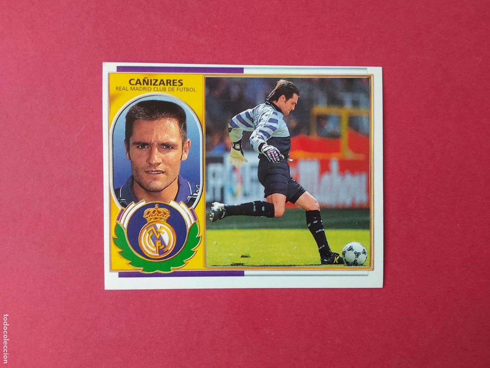 Cromos de f&uacute;tbol: EDICIONES ESTE LIGA 96 97 1996 1997 CROMO NUNCA PEGADO REAL MADRID , CA&Ntilde;IZARES