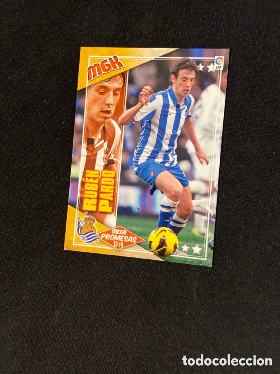 Cromos de f&uacute;tbol: RUBEN PARDO 410 MEGA PROMESAS (REAL SOCIEDAD)