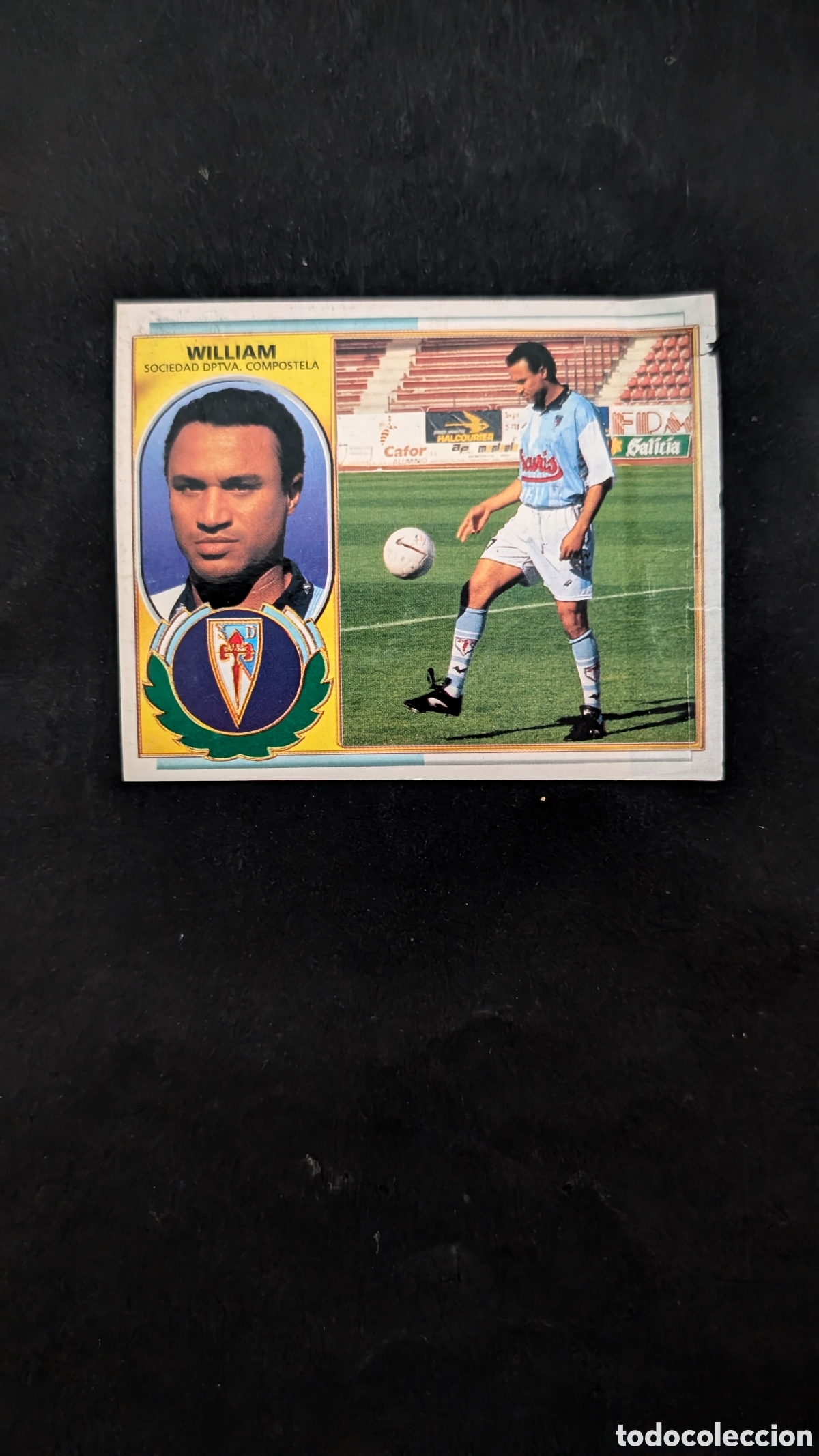 Cromos de f&uacute;tbol: WILLIAM COMPOSTELA FICHAJE 1 BIS LIGA ESTE 1996/97 96 97 VENTANILLA