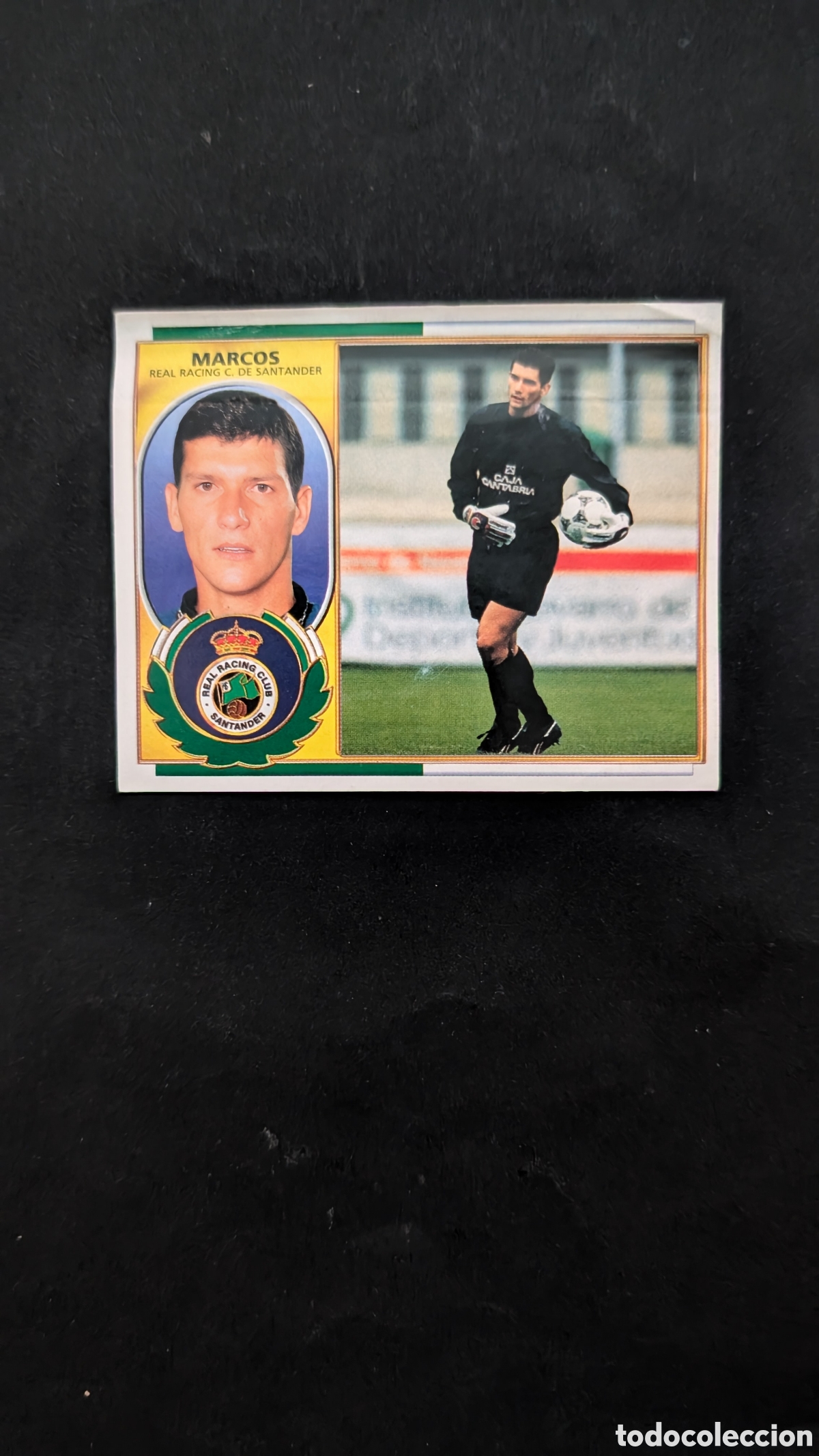 Cromos de f&uacute;tbol: MARCOS RACING SANTANDER FICHAJE 2 BIS LIGA ESTE 1996/97 96 97 VENTANILLA