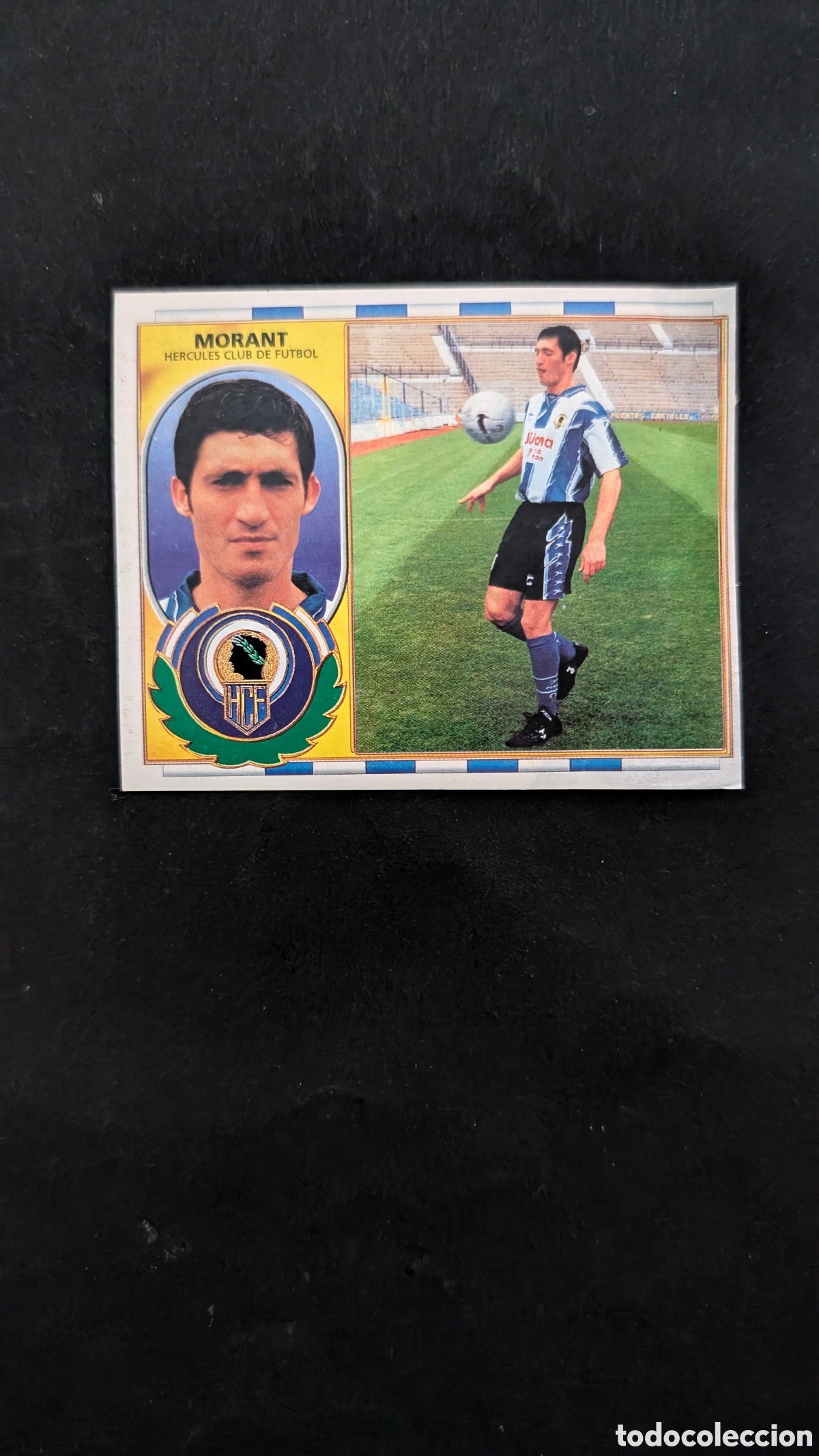 Cromos de f&uacute;tbol: MORANT HERCULES FICHAJE 5 BIS LIGA ESTE 1996/97 96 97 VENTANILLA