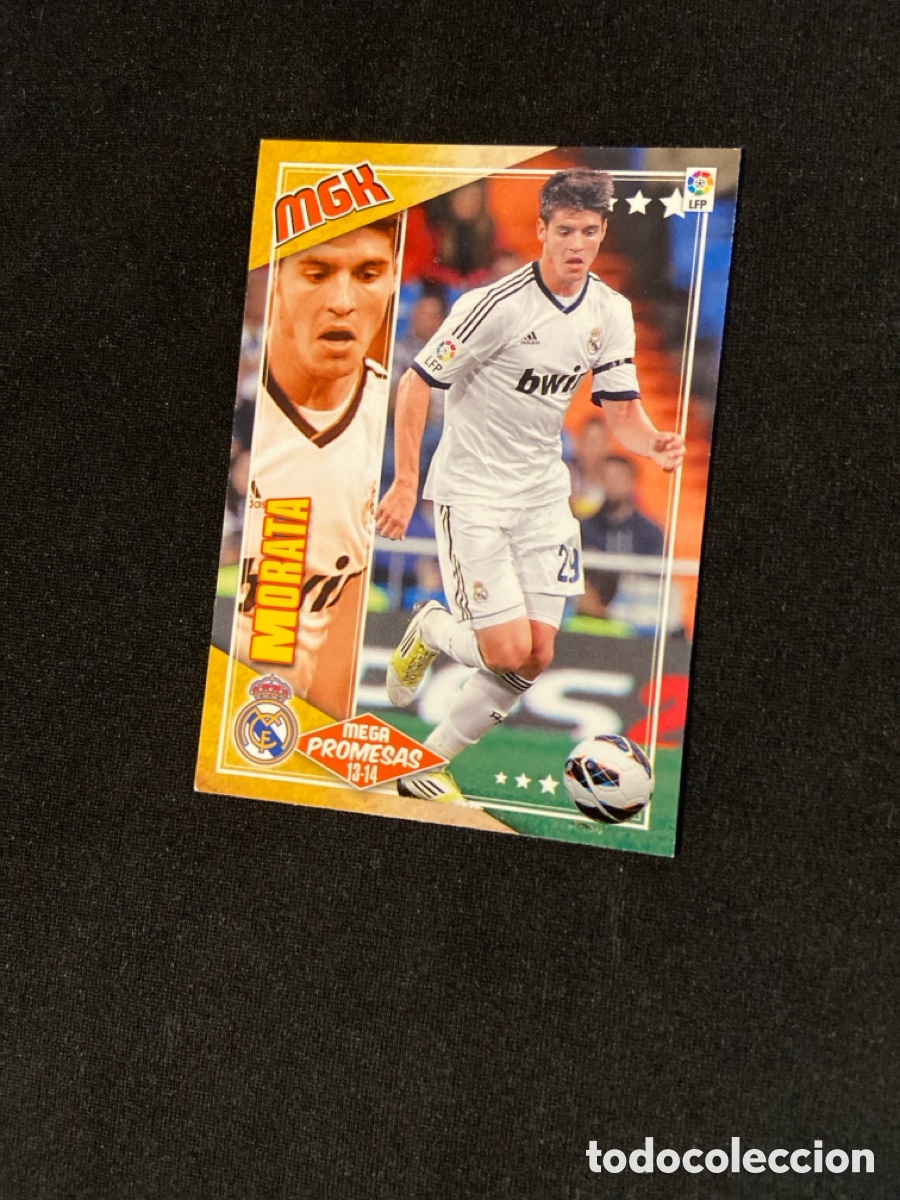 Cromos de f&uacute;tbol: MORATA 413 MEGA PROMESAS (REAL MADRID)