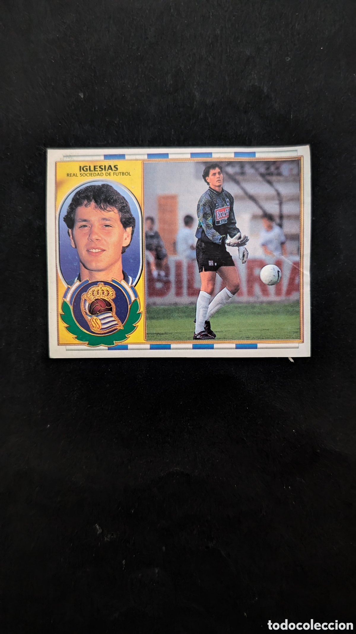 Cromos de f&uacute;tbol: IGLESIAS REAL SOCIEDAD FICHAJE 7 BIS LIGA ESTE 1996/97 96 97 VENTANILLA