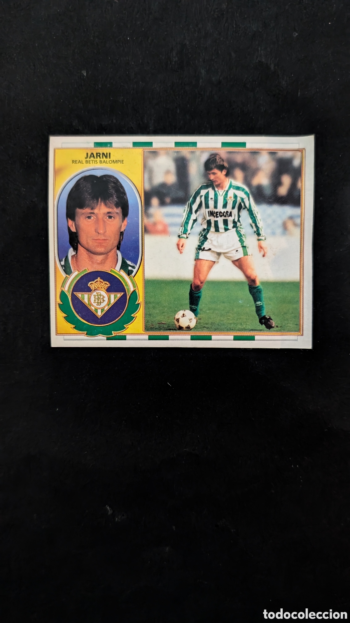 Cromos de f&uacute;tbol: JARNI BETIS COLOCA LIGA ESTE 1996/97 96 97 VENTANILLA