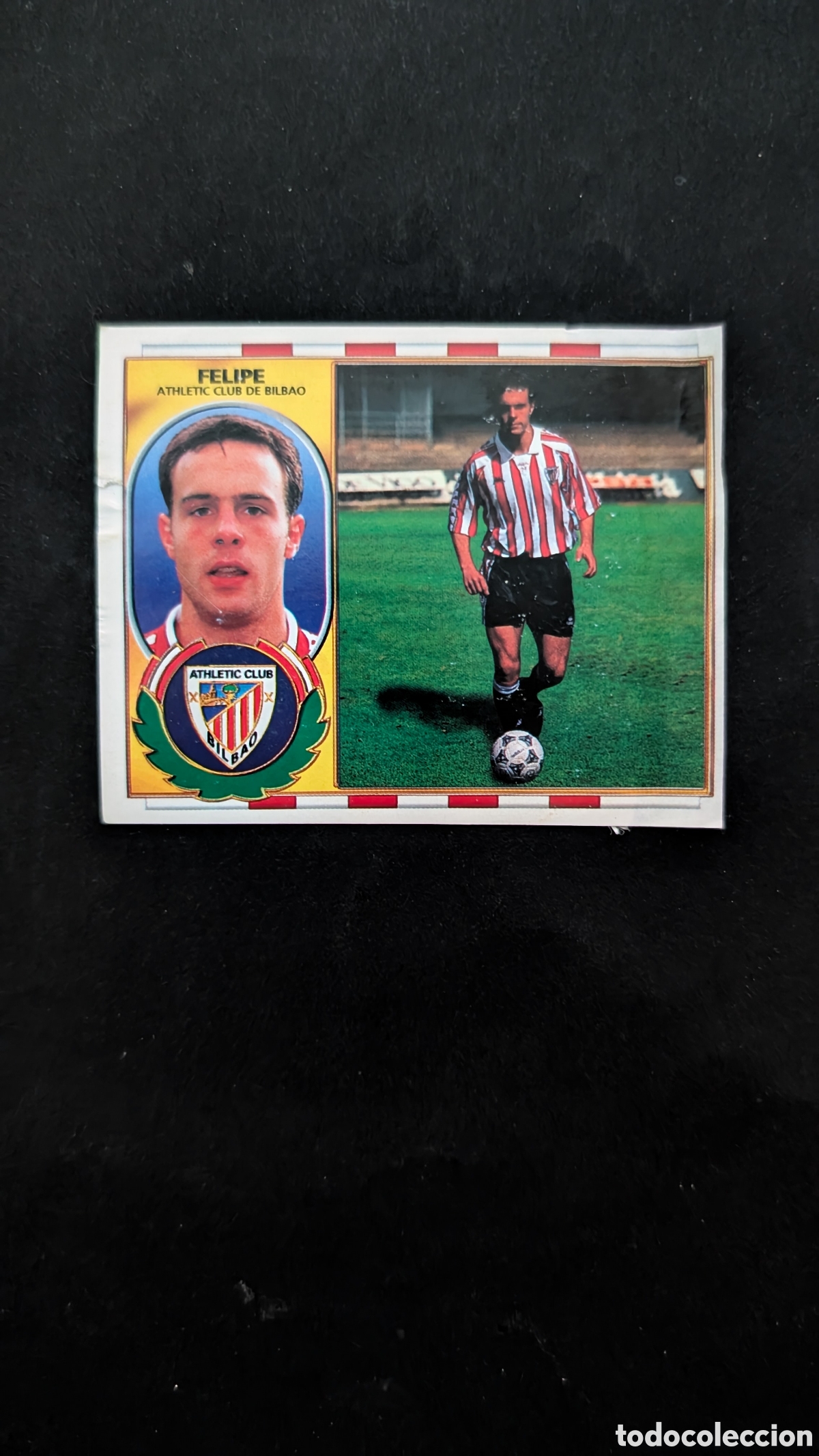 Cromos de f&uacute;tbol: FELIPE BILBAO COLOCA LIGA ESTE 1996/97 96 97 VENTANILLA