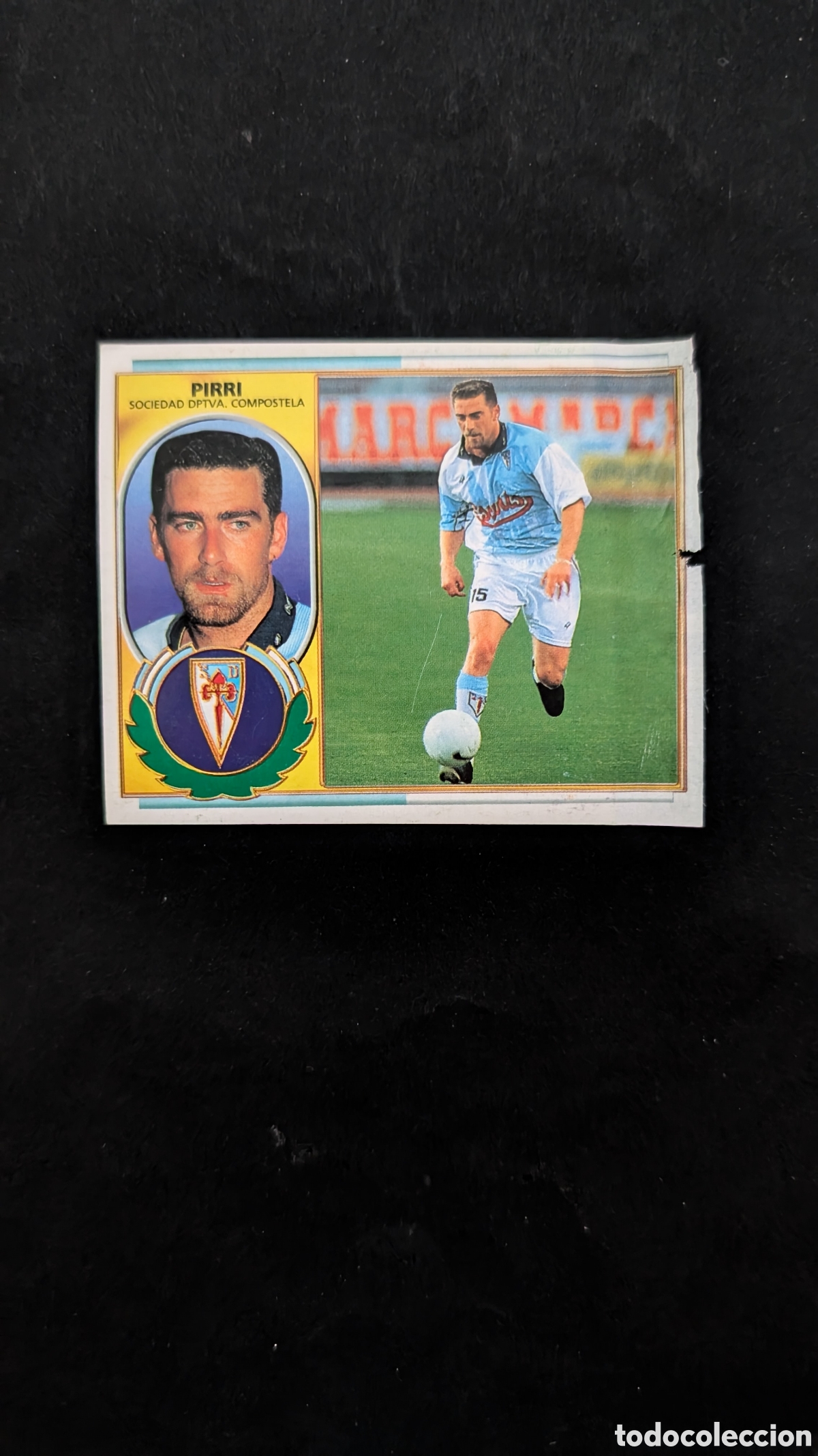 Cromos de f&uacute;tbol: PIRRI COMPOSTELA COLOCA LIGA ESTE 1996/97 96 97 VENTANILLA
