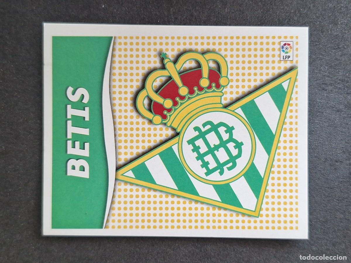 Cromos de f&uacute;tbol: L6 ESCUDO REAL BETIS BALOMPIE LIGA ESTE 2006 2007 06 07 NUNCA PEGADO SIN PEGAR