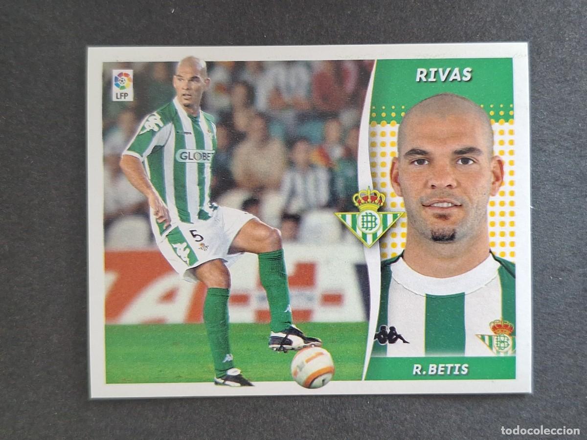 Cromos de f&uacute;tbol: L6 RIVAS REAL BETIS BALOMPIE LIGA ESTE 2006 2007 06 07 NUNCA PEGADO SIN PEGAR