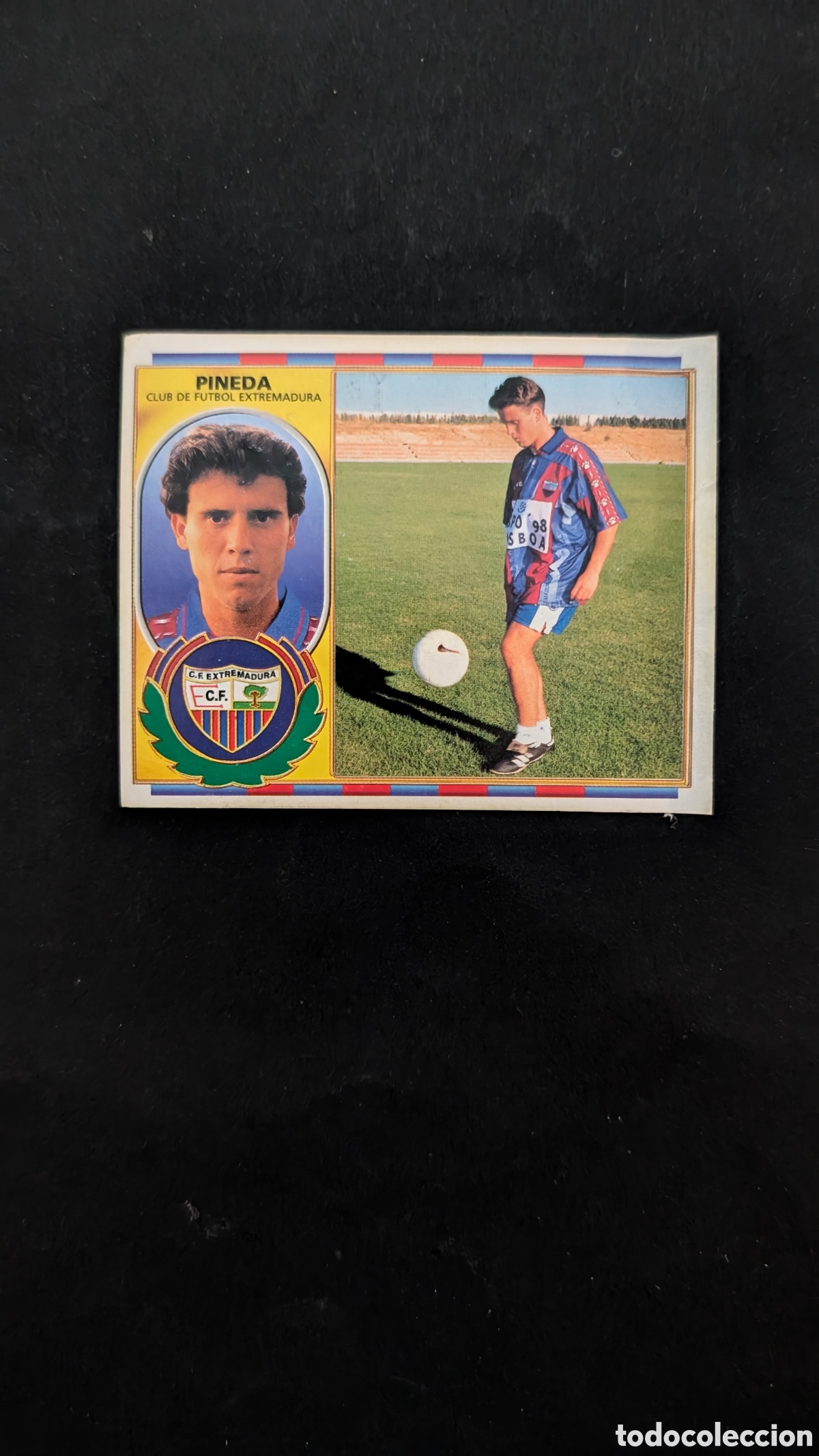 Cromos de f&uacute;tbol: PINEDA EXTREMADURA COLOCA LIGA ESTE 1996/97 96 97 VENTANILLA