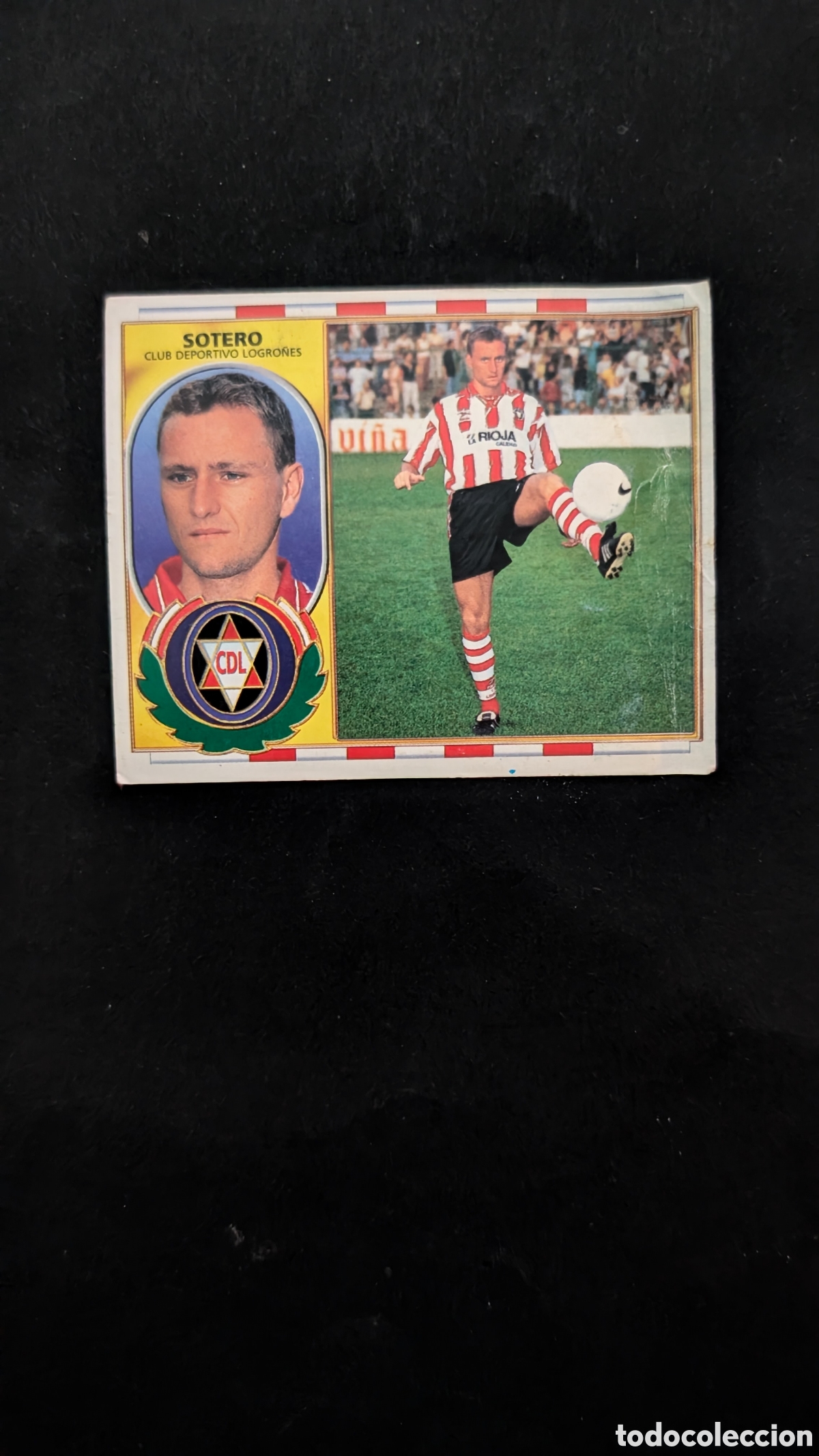 Cromos de f&uacute;tbol: SOTERO LOGRO&Ntilde;&Eacute;S COLOCA LIGA ESTE 1996/97 96 97 VENTANILLA
