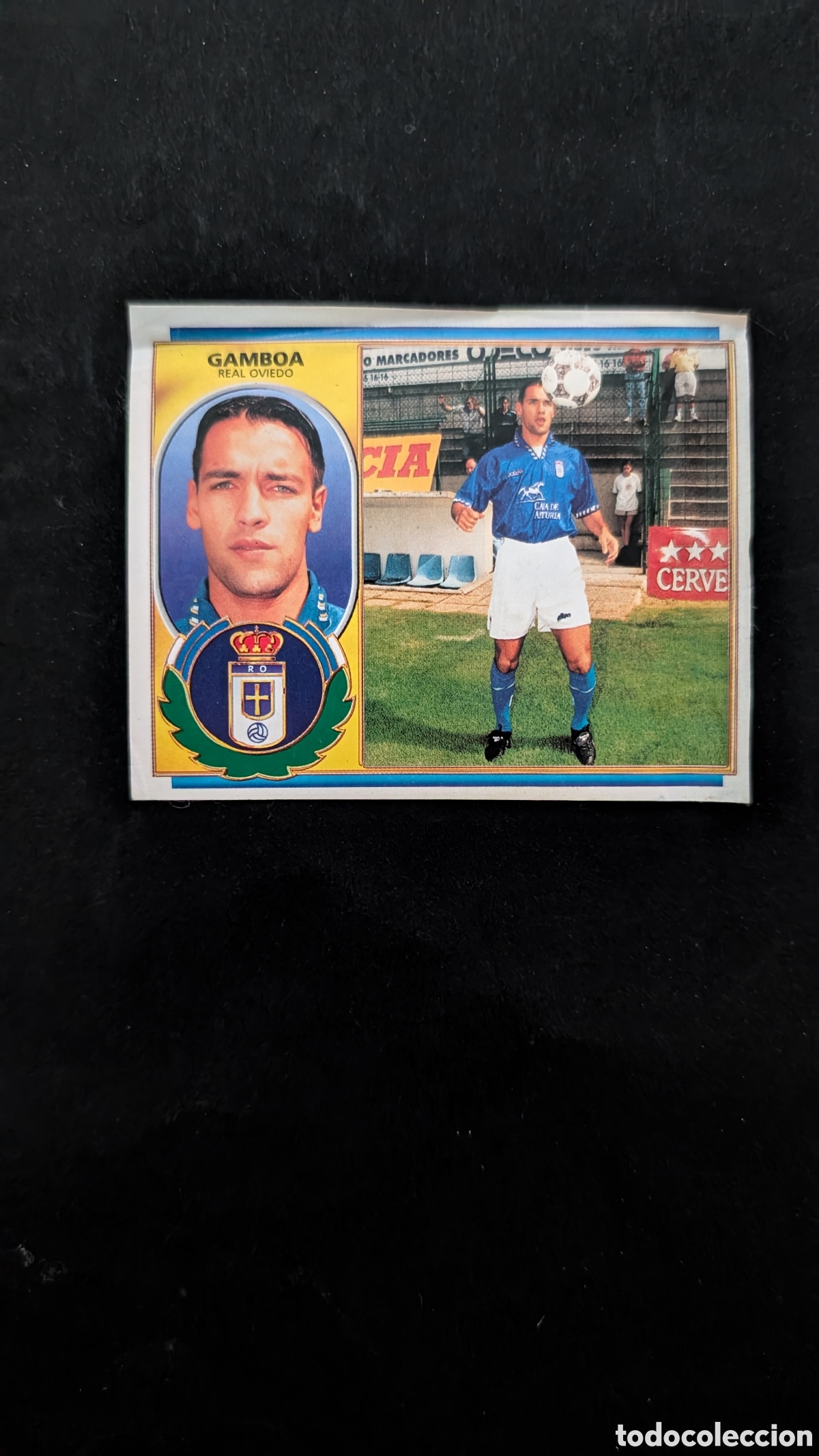 Cromos de f&uacute;tbol: GAMBOA OVIEDO COLOCA LIGA ESTE 1996/97 96 97 VENTANILLA