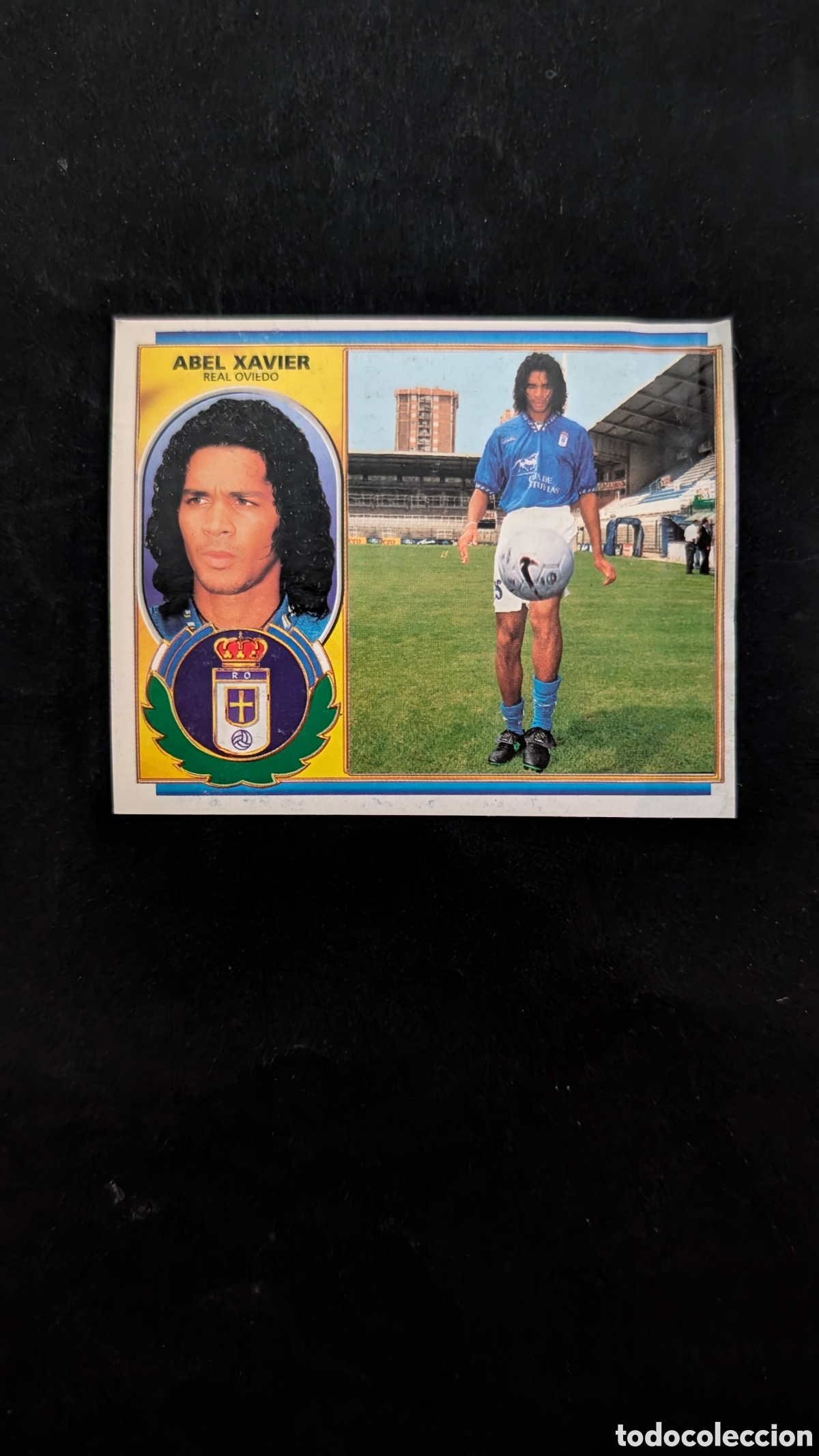 Cromos de f&uacute;tbol: ABEL XAVIER OVIEDO COLOCA LIGA ESTE 1996/97 96 97 VENTANILLA