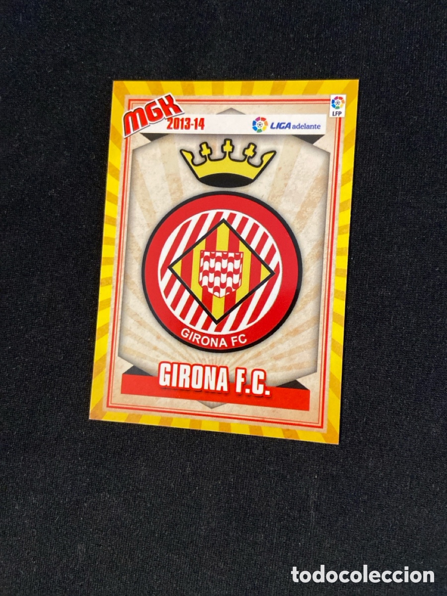 Cromos de f&uacute;tbol: ESCUDO 418 (GIRONA) MEGA