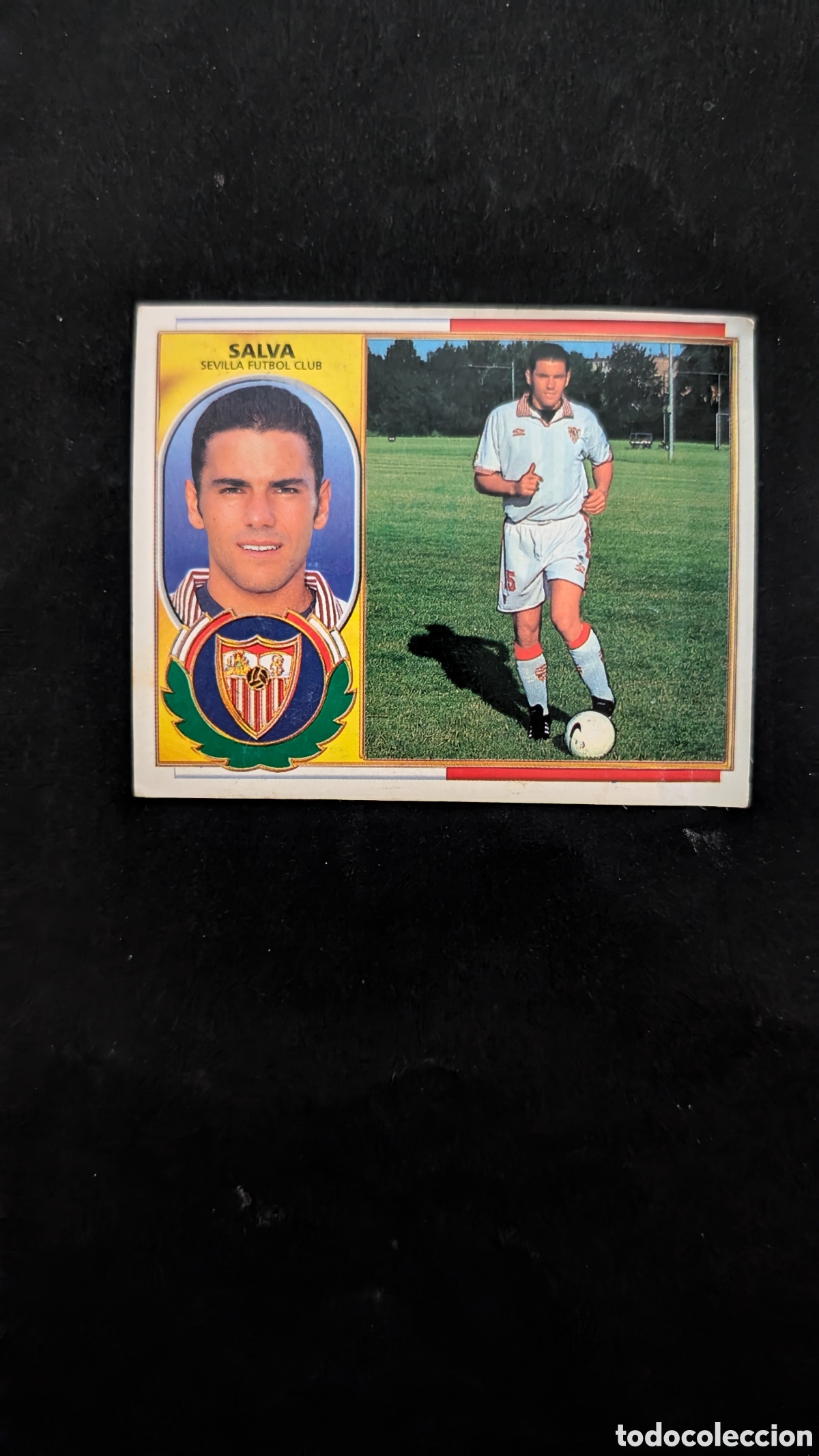 Cromos de f&uacute;tbol: SALVA SEVILLA COLOCA LIGA ESTE 1996/97 96 97 VENTANILLA