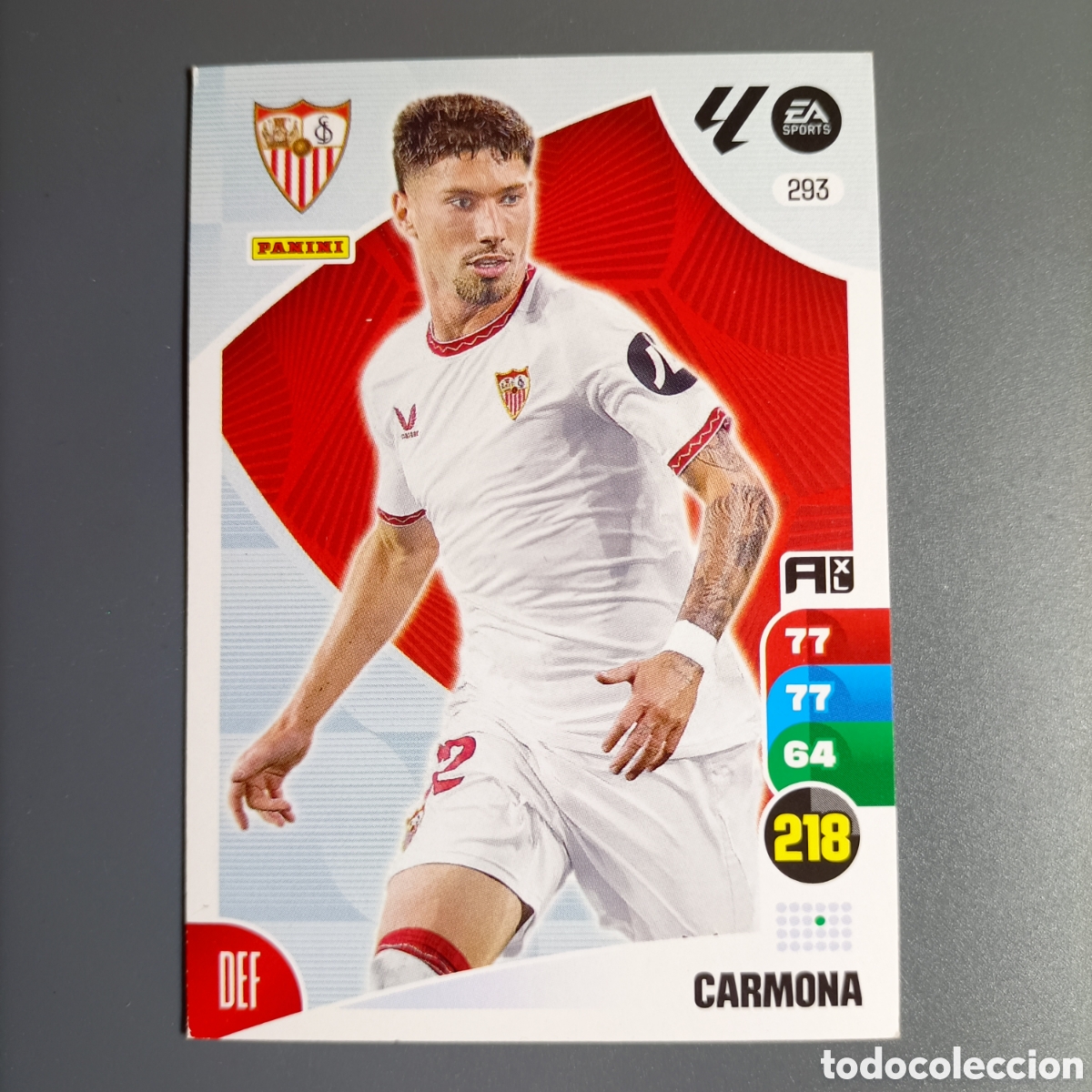 Cromos de f&uacute;tbol: ADRENALYN. LIGA 2024-2025 (SEVILLA) №293 CARMONA