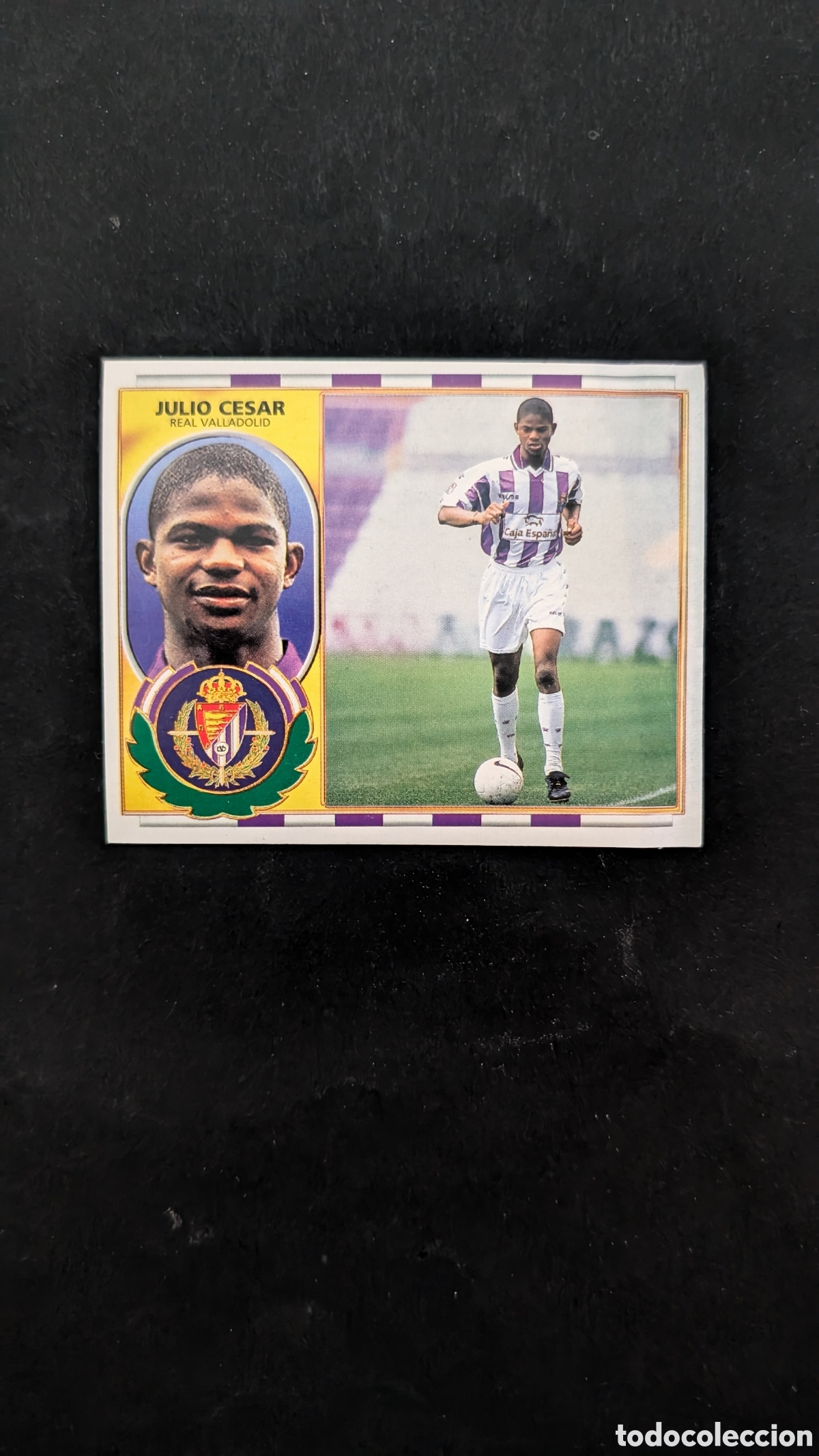 Cromos de f&uacute;tbol: JULIO CESAR VALLADOLID COLOCA LIGA ESTE 1996/97 96 97 VENTANILLA
