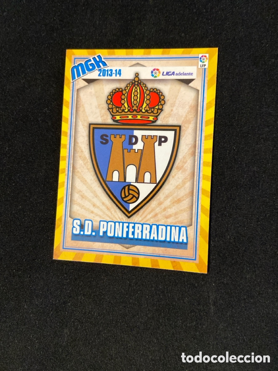 Cromos de f&uacute;tbol: ESCUDO 421 (PONFERRADINA)