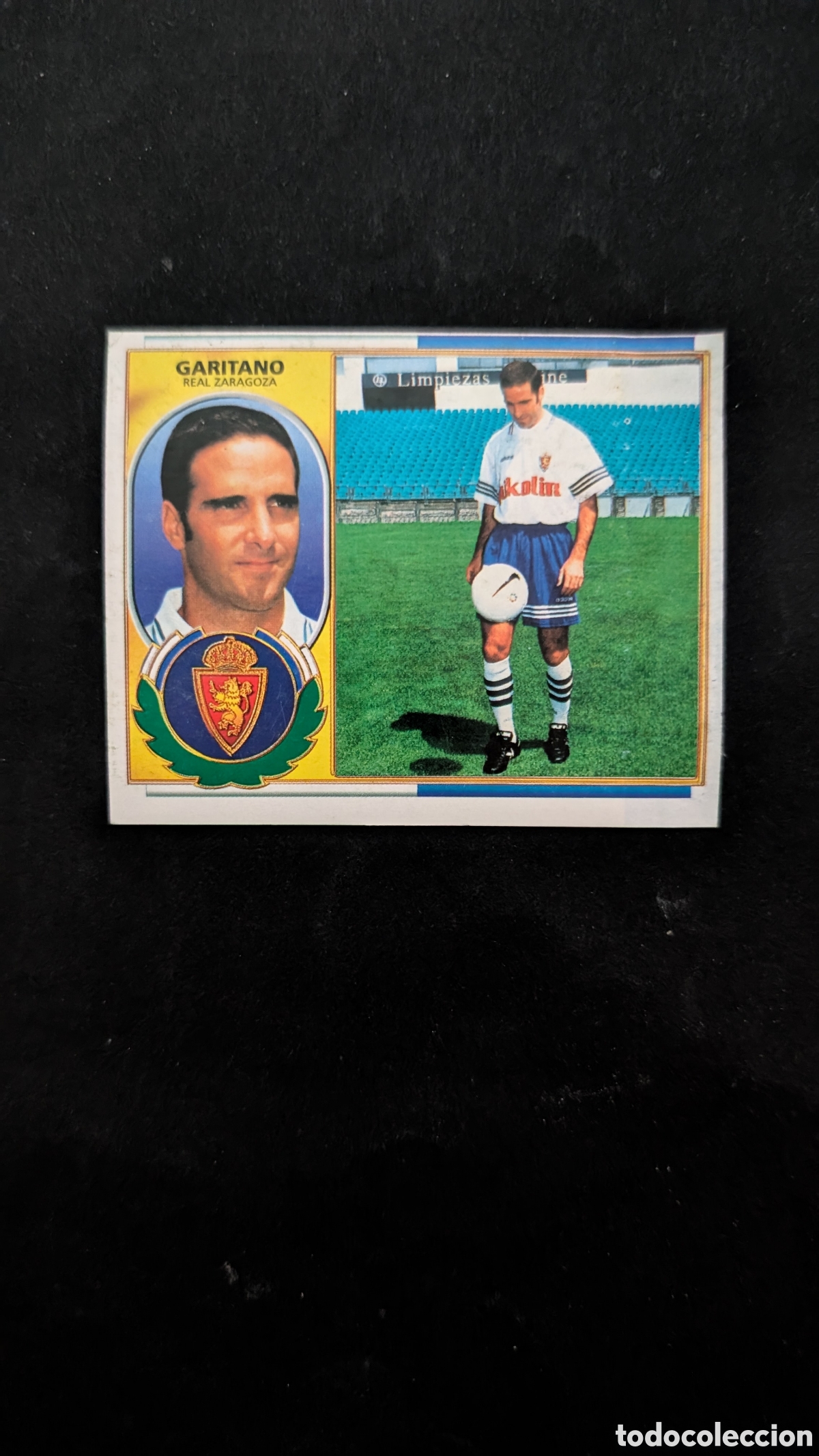 Cromos de f&uacute;tbol: GARITANO ZARAGOZA COLOCA LIGA ESTE 1996/97 96 97 VENTANILLA