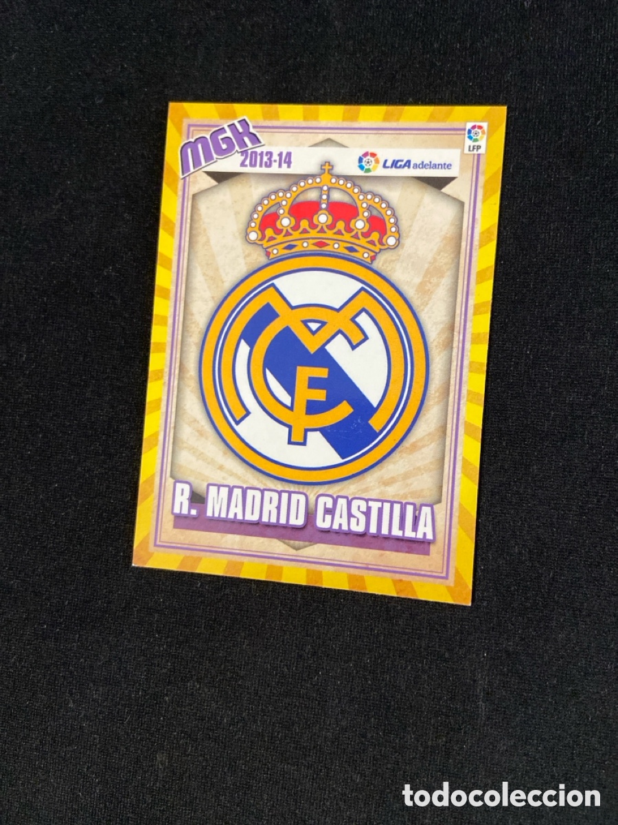 Cromos de f&uacute;tbol: ESCUDO 422 (REAL MADRID B)