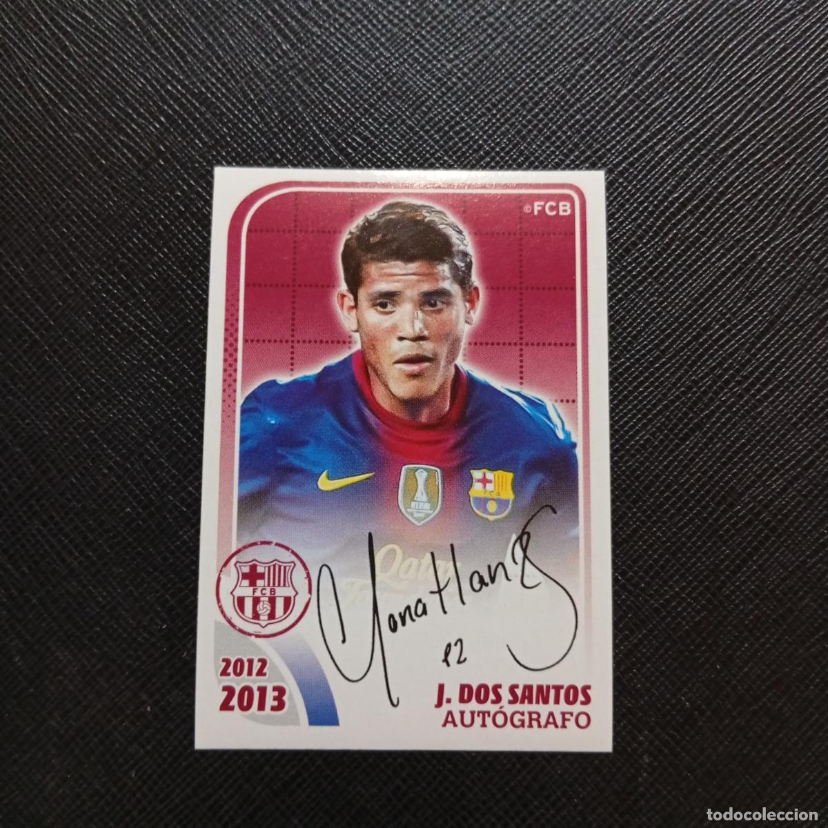 Cromos de f&uacute;tbol: 128 DOS SANTOS BARCELONA PANINI COLECCION OFICIAL 2013 2013 12 13 - SIN PEGAR - A152 PG109