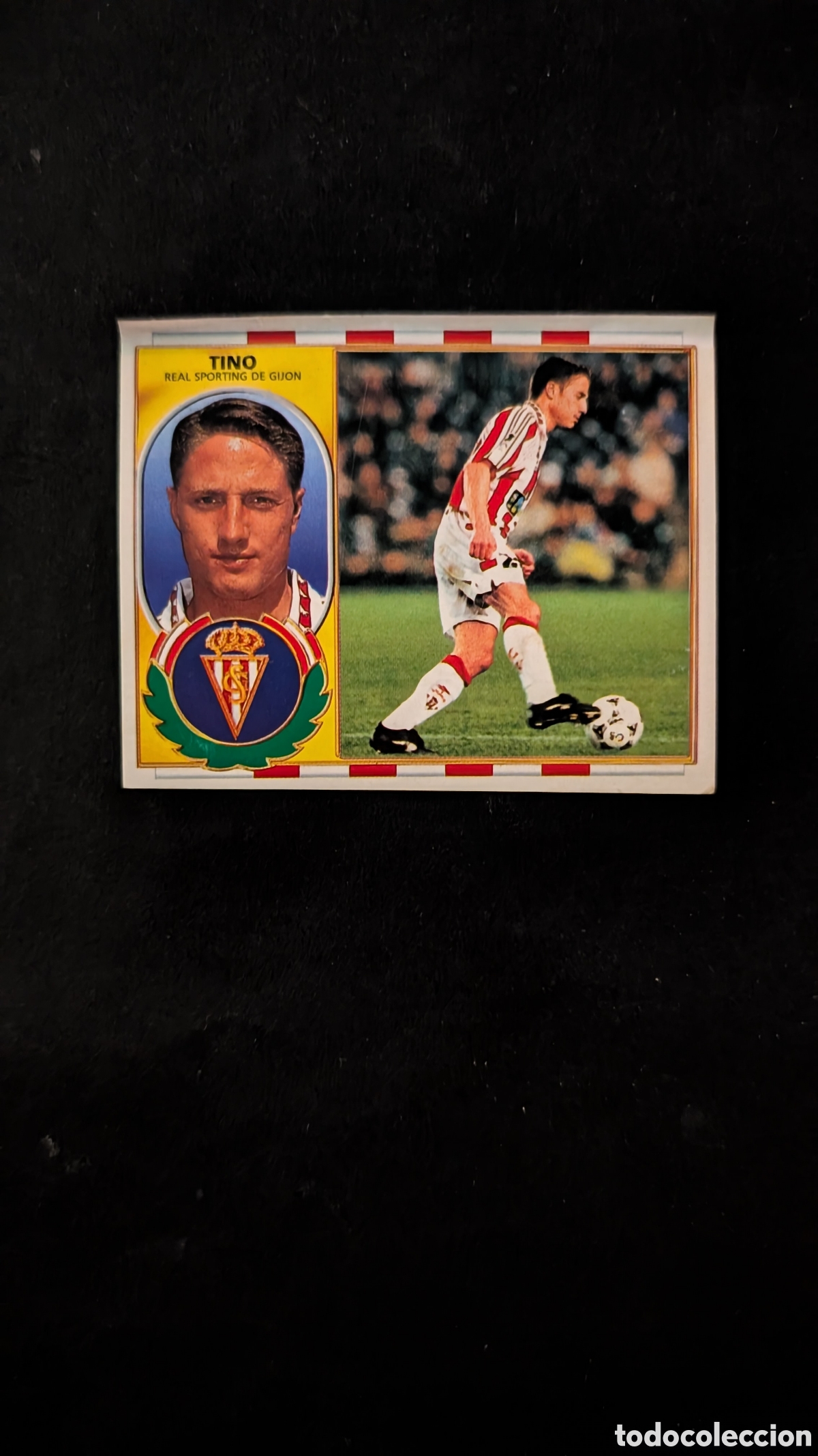 Cromos de f&uacute;tbol: TINO SPORTING GIJ&Oacute;N BAJA LIGA ESTE 1996/97 96 97 VENTANILLA MINIMA