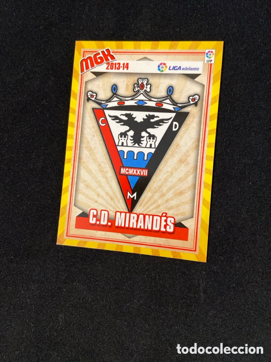 Cartes &agrave; collectionner de Football: ESCUDO 429 (MIRANDES)