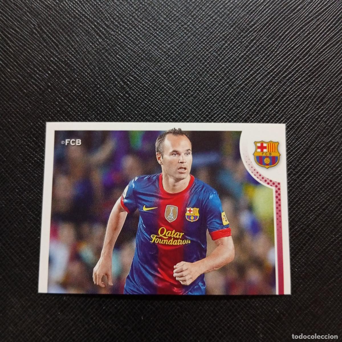 Cartes &agrave; collectionner de Football: 111 INIESTA BARCELONA PANINI COLECCION OFICIAL 2013 2013 12 13 - SIN PEGAR - A152 PG109