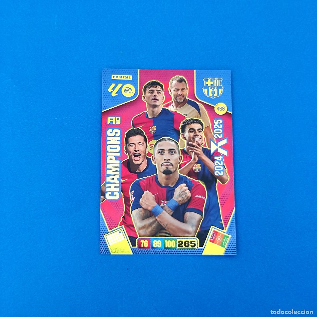 Football Stickers: Adrenalyn 2025 2026 / 25 26 476 Card Champions Barcelona 24 25 /2024 2025