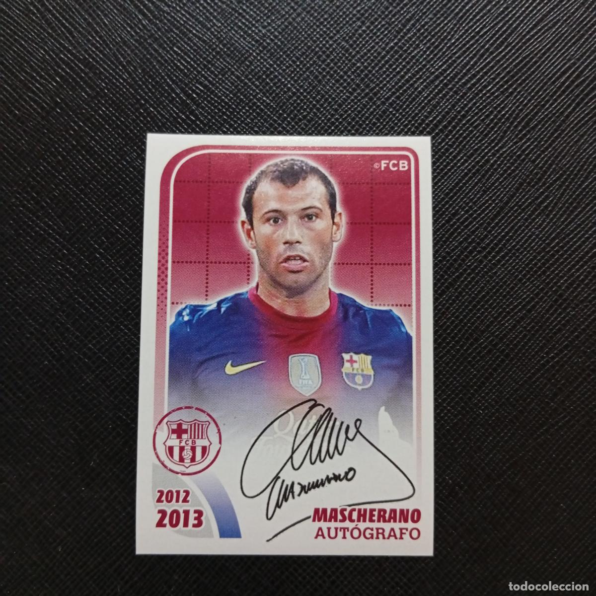 Cromos de f&uacute;tbol: 68 MASCHERANO BARCELONA PANINI COLECCION OFICIAL 2013 2013 12 13 - SIN PEGAR - A152 PG109
