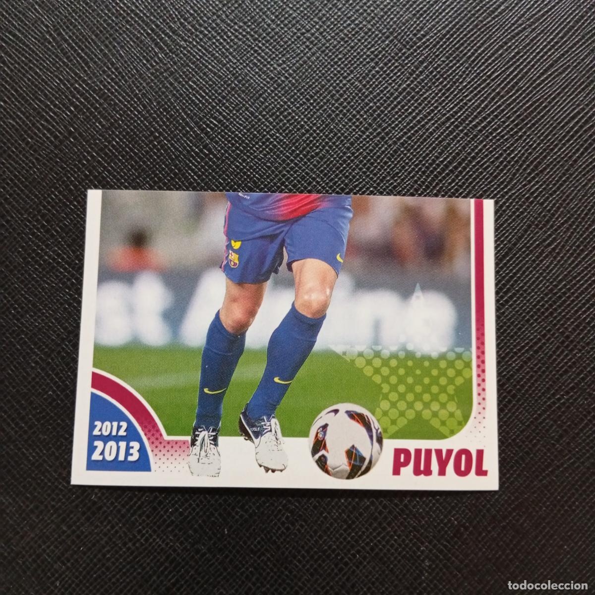 Cromos de f&uacute;tbol: 60 PUYOL BARCELONA PANINI COLECCION OFICIAL 2013 2013 12 13 - SIN PEGAR - A152 PG109