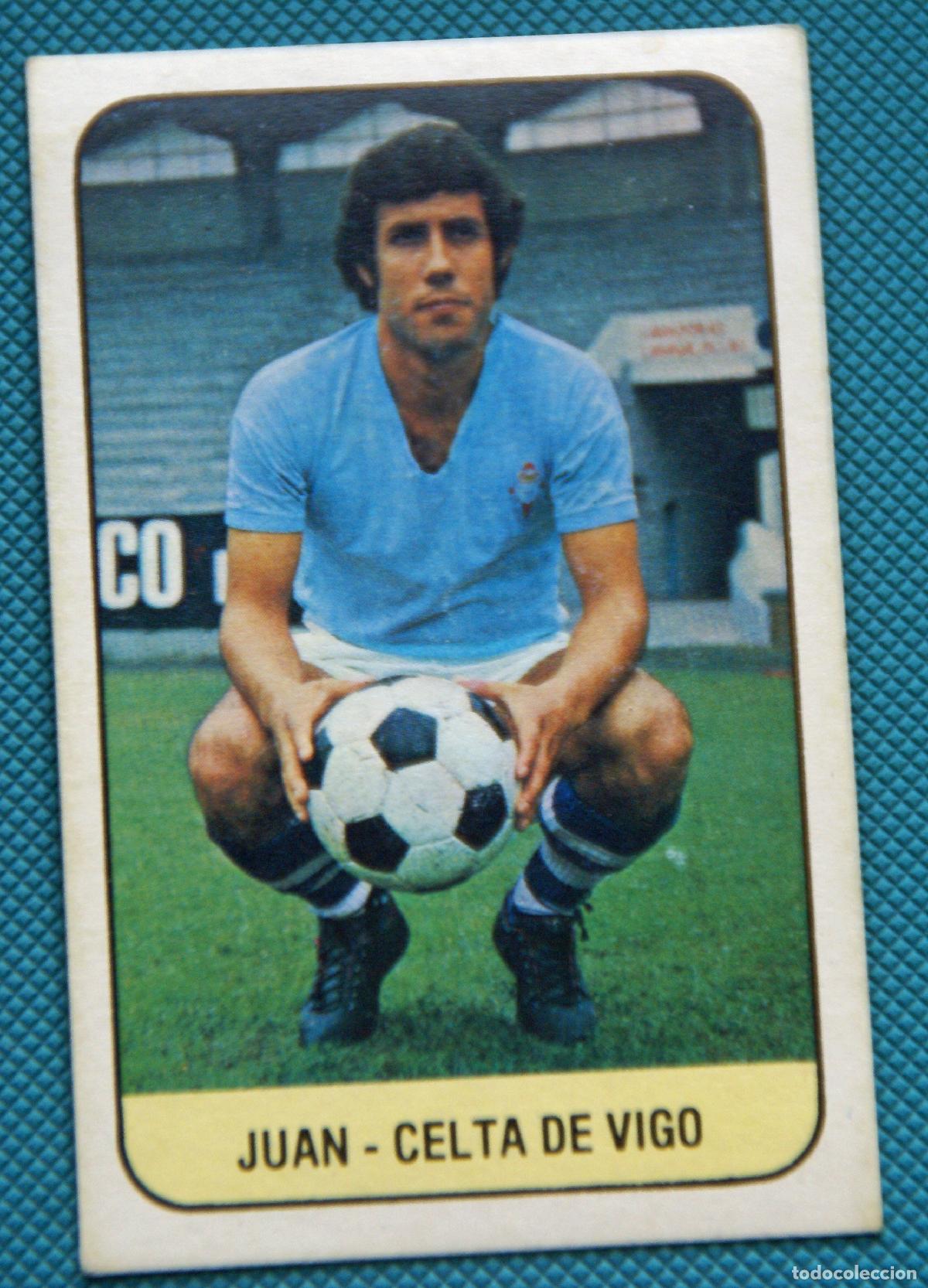 Cromos de f&uacute;tbol: ED. ESTE 78-79. JUAN -CELTA- NUNCA PEGADO
