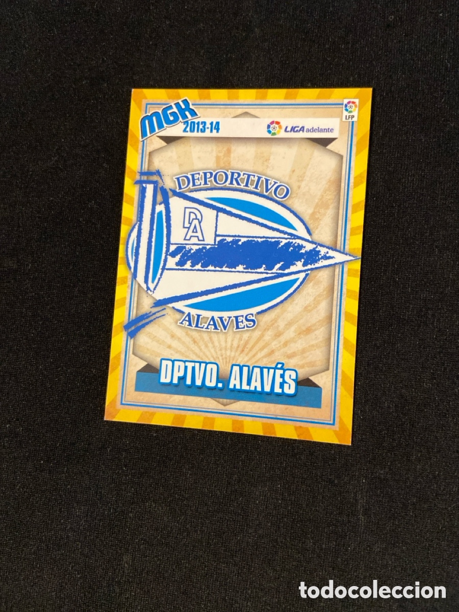 Cromos de f&uacute;tbol: ESCUDO 433 (ALAVES) MEGA