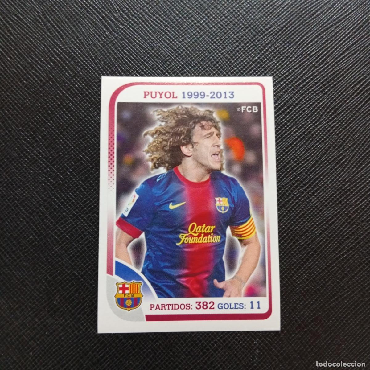 Cromos de f&uacute;tbol: 58 PUYOL BARCELONA PANINI COLECCION OFICIAL 2013 2013 12 13 - SIN PEGAR - A152 PG109